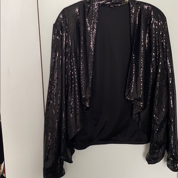 Guess ephyra sequin blazer women’s - Picture 2 of 6